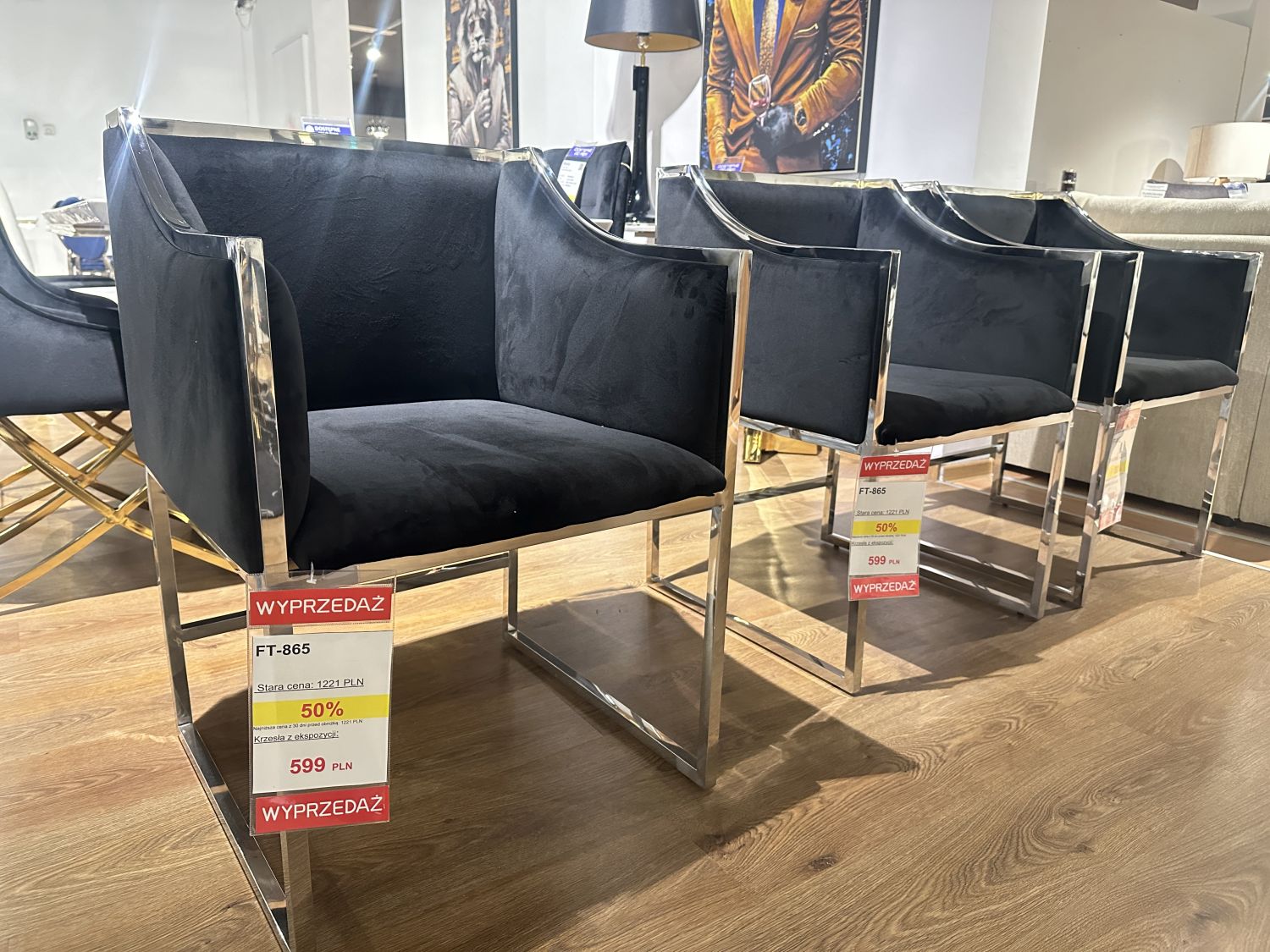 Krzesło Ft-865 - przecena z ekspozycji - 50%