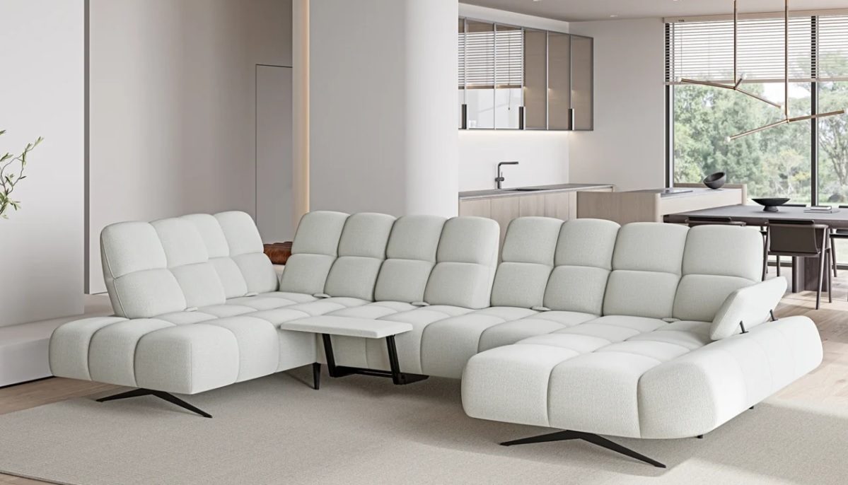 Narożnik z regulowaną głębokością siedziska Prado XL Wersal  