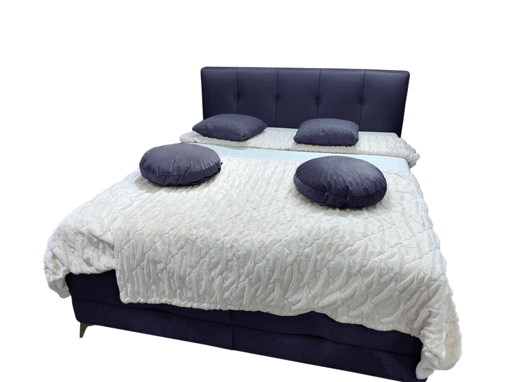 Fiore typ 04 - łóżko tapicerowane pod materac 160,180 cm z pojemnikiem Vero 