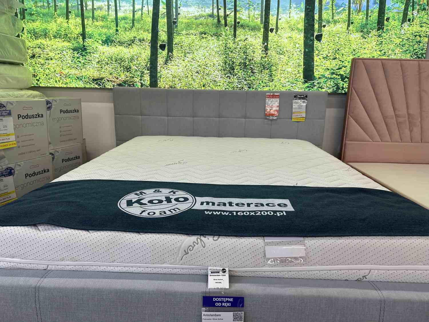 81274 Łóżko bez pojemnika i stelaża, przecena z ekspozycji -40%