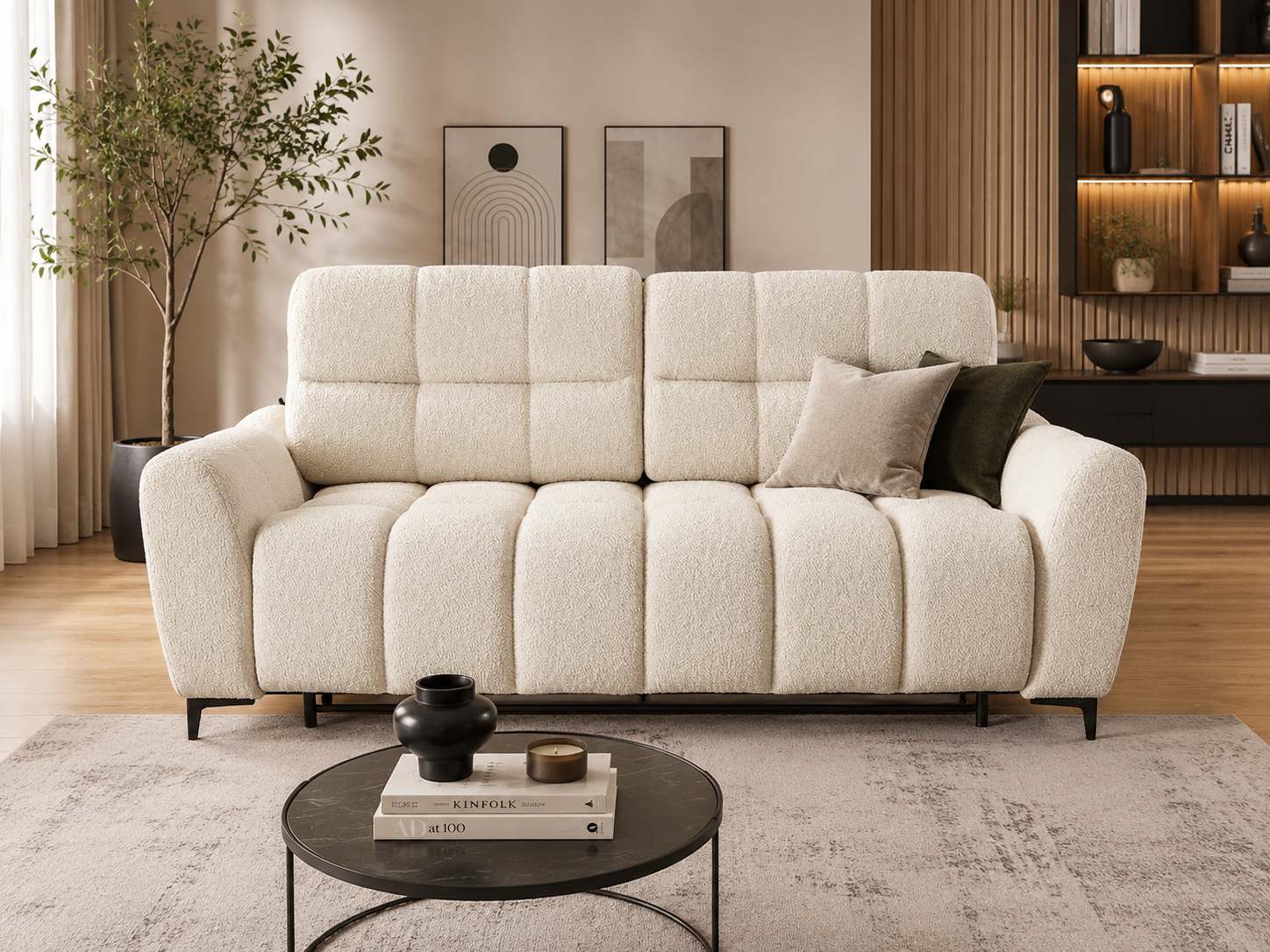 Sofa rozkładana Puma Long Amaretto