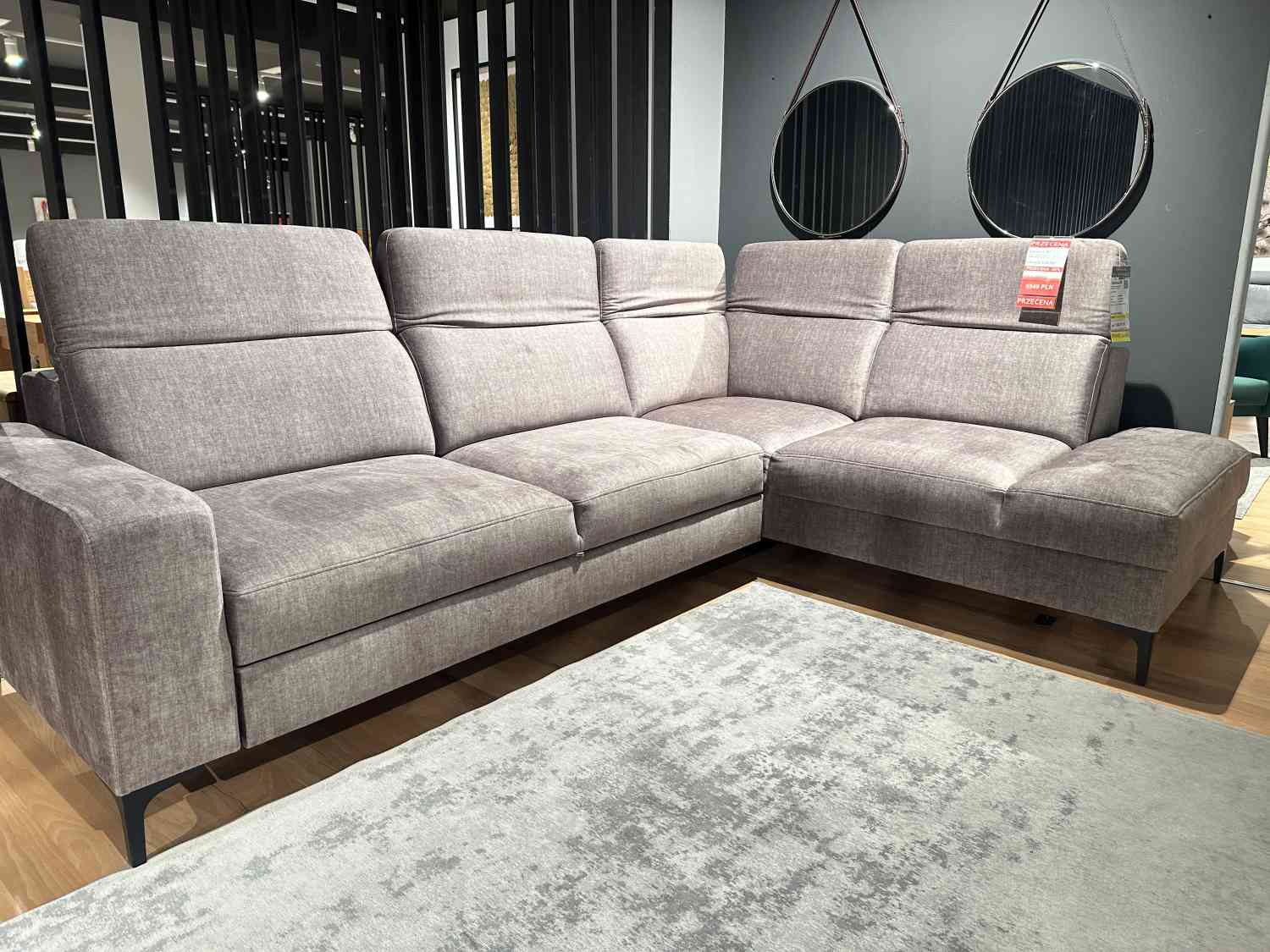 Narożnik z funkcją spania i pojemnikiem Verona W - przecena z ekspozycji - 20%