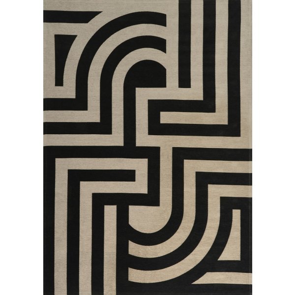Dywan Tiffany Black 160X230, 200x300 Carpet Decor Art Deco Collection