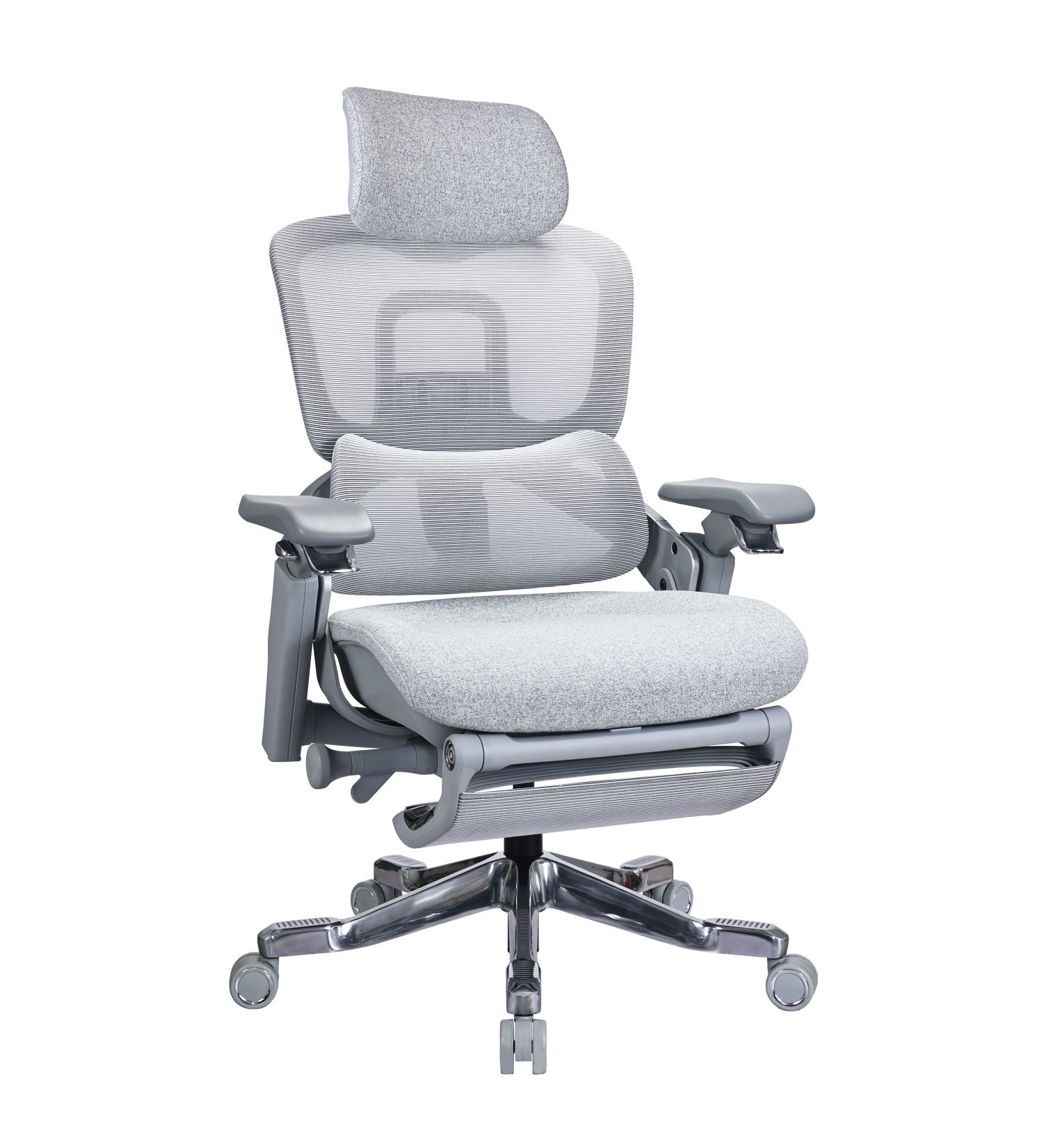 Fotel ergonomiczny biurowy WILLIS szary  RC-1161E 