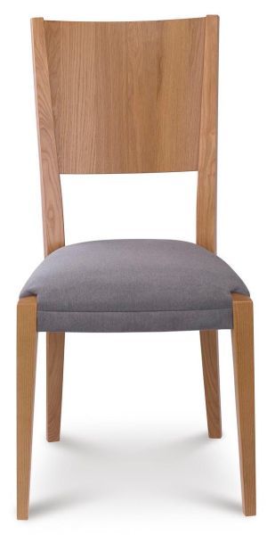 Krzesło Idea lite drewno Tapicerowane
