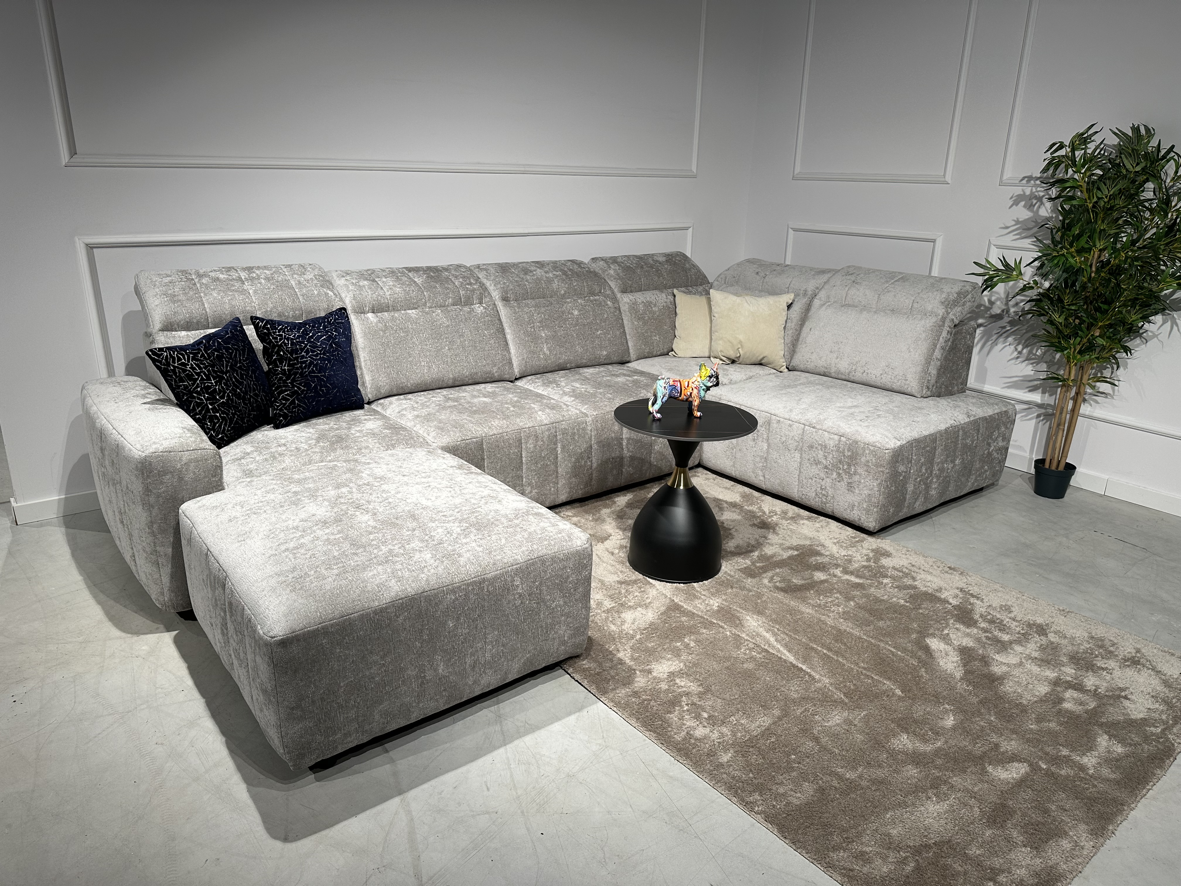 Narożnik rozkładany z pojemnikiem Montreal Meblosoft