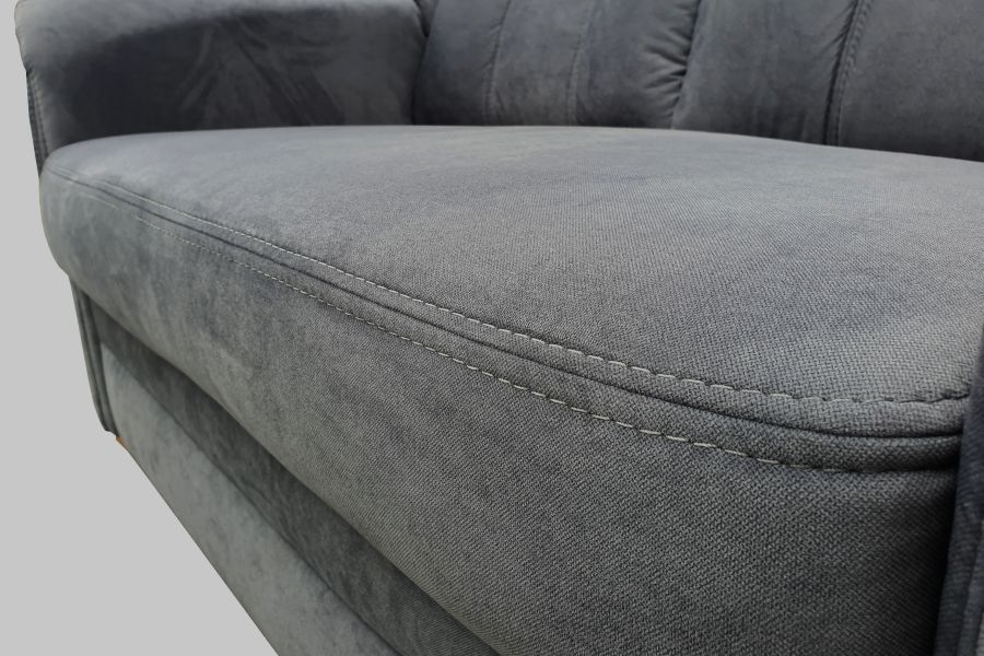 German sofa 2-osobowa regulowane zagłówki wysokie oparcie wygodny