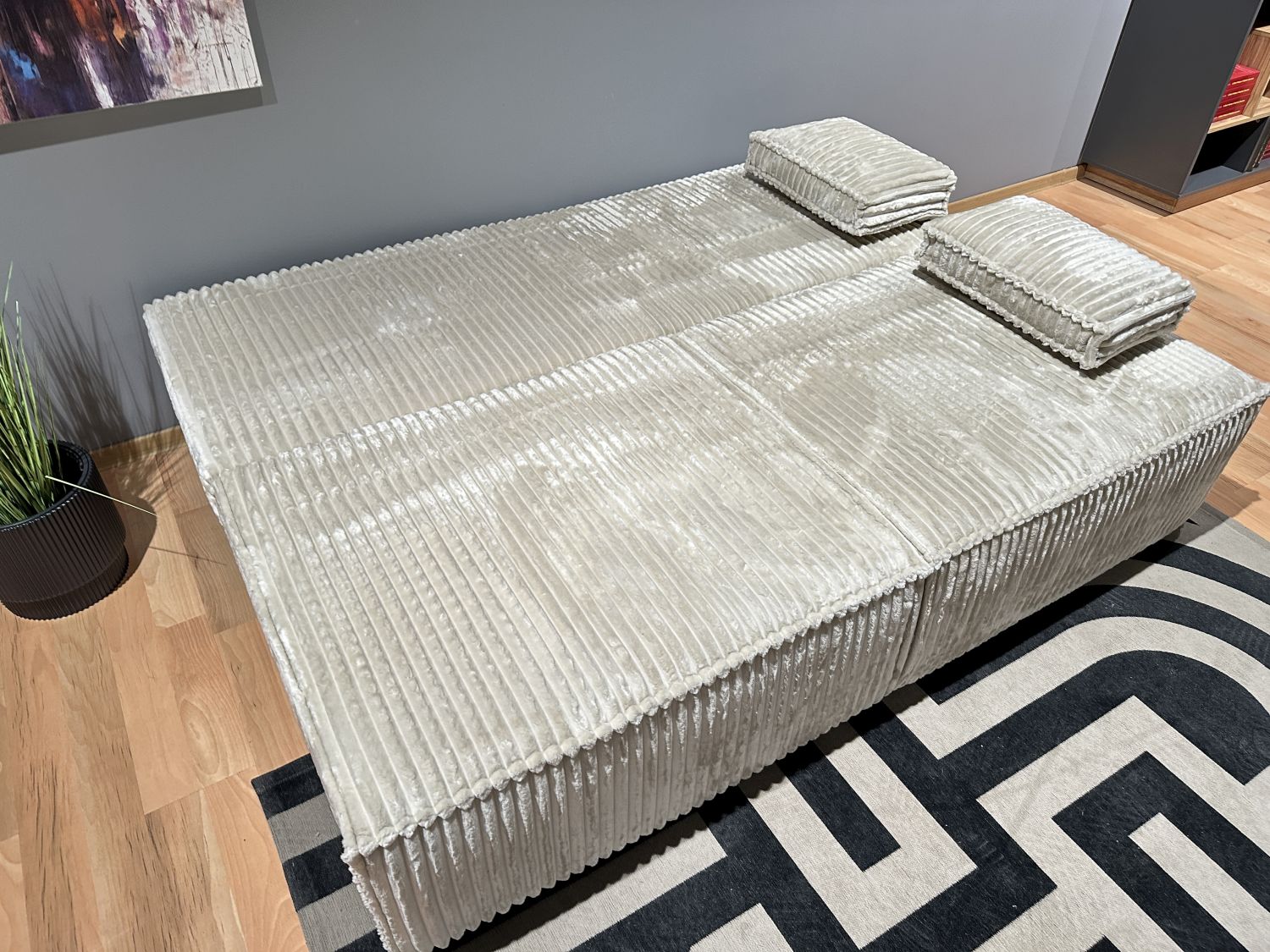 Kanapa rozkładana z pojemnikiem Porto II