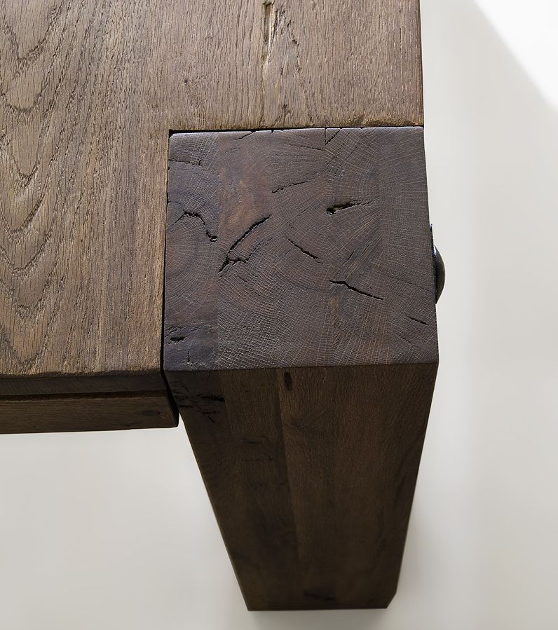 Stół drewniany dębowy Leeds 180x90 cm dąb bassano Stół drewniany dębowy Leeds 180x90 cm dąb bassano