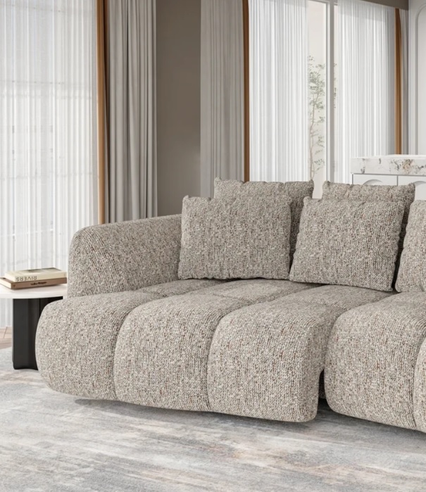Besso Bigsofa Motor z elektrycznie wysuwanym siedziskiem Wersal