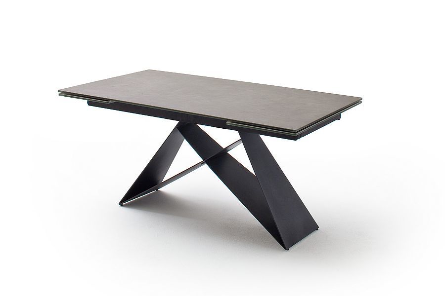 Stół rozkładany KOBE ceramika ANTRACYT 160(240)X90