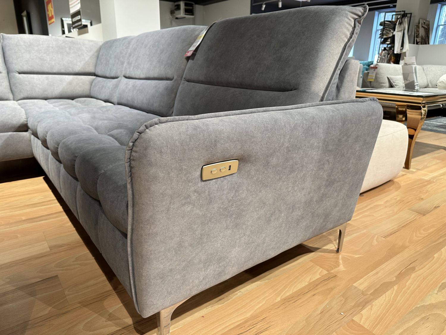 Zestaw narożnik Nicea W, fotel Nicea - przecena z ekspozycji -30% Zestaw narożnik Nicea W, fotel Nicea - przecena z ekspozycji -30%
