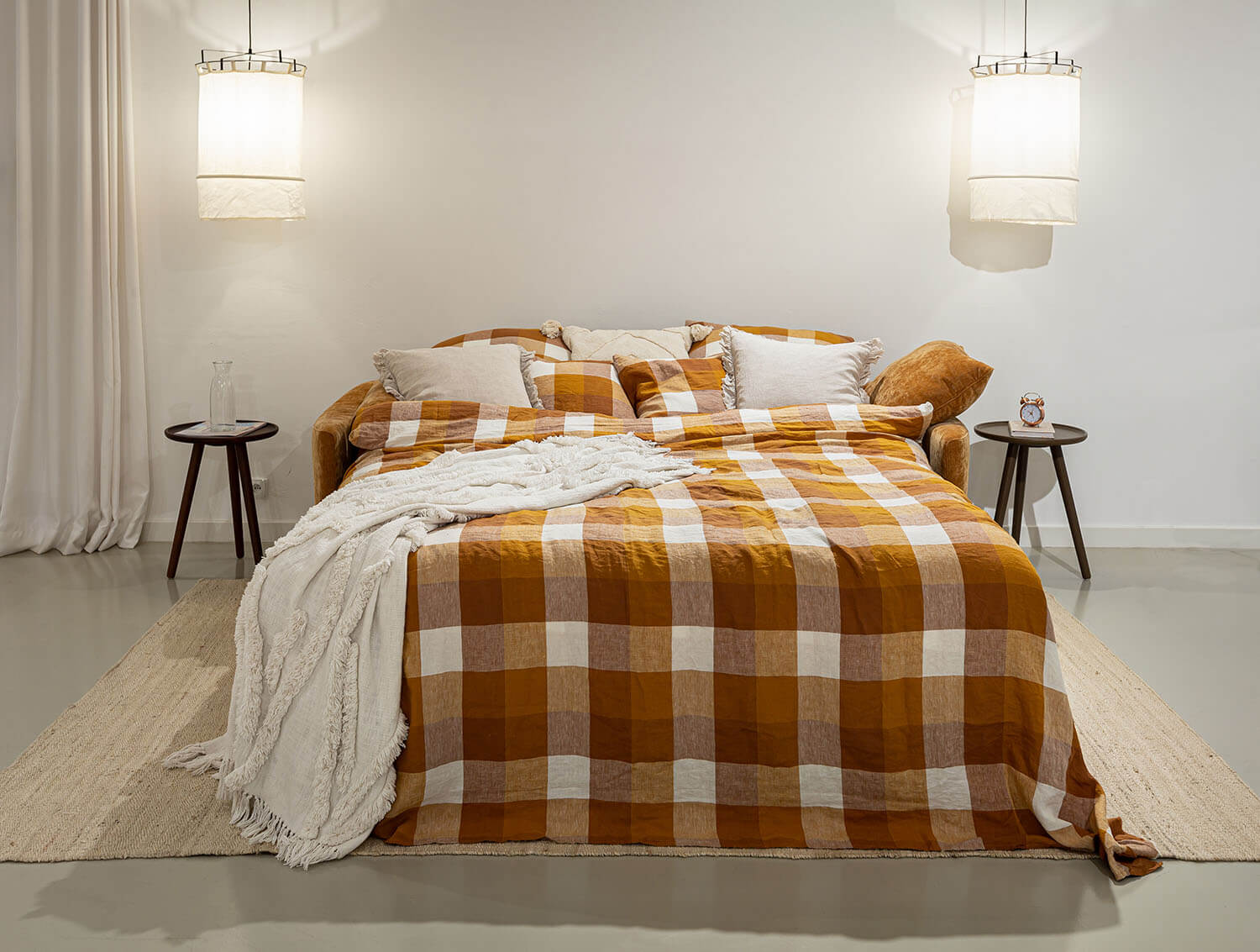 Frances- sofa 3 ze stelażem włoskim