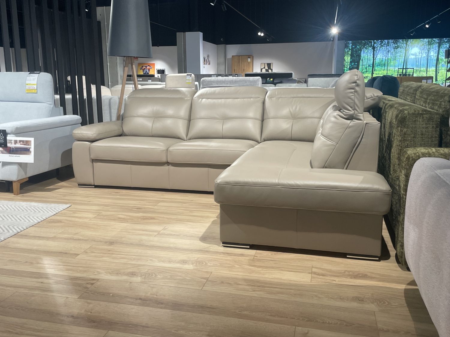 Narożnik Legend z Funkcją spania i pojemnikiem - przecena z ekspozycji -40%