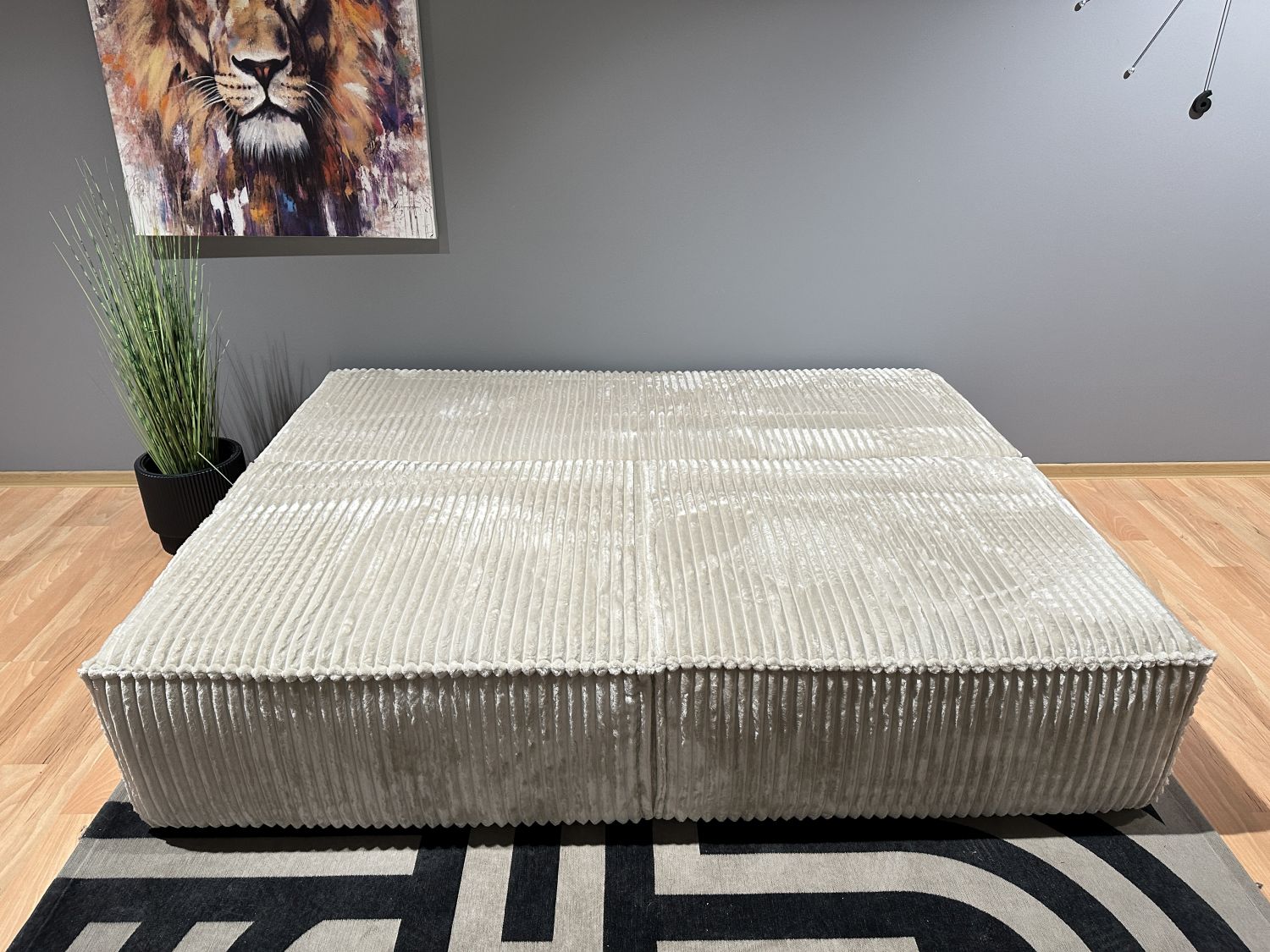 Kanapa rozkładana z pojemnikiem Porto II