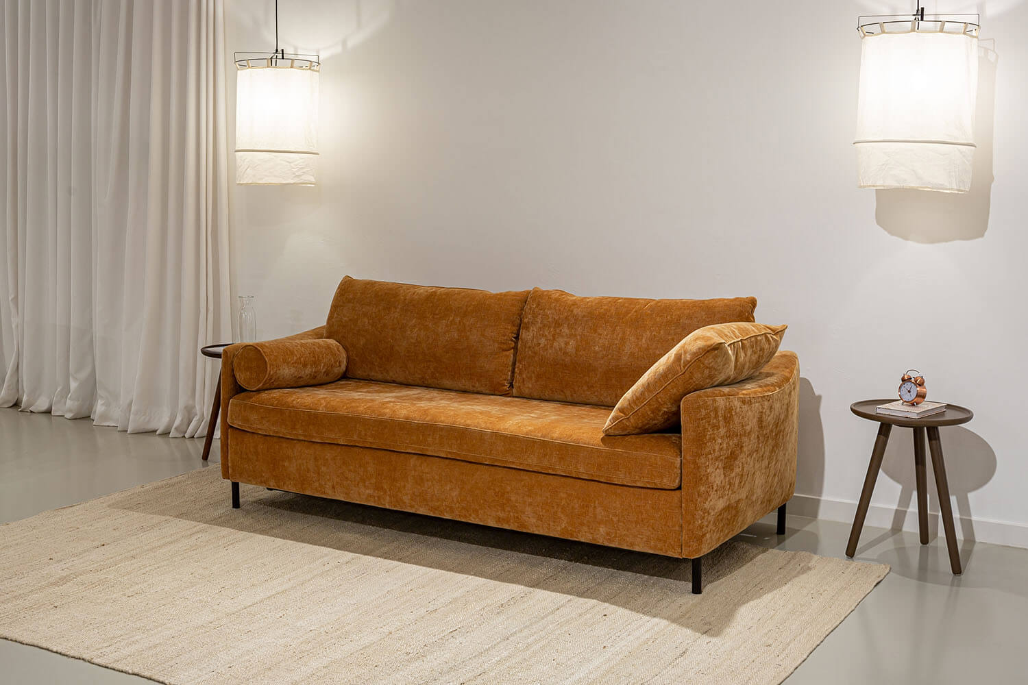 Frances- sofa 3 ze stelażem włoskim