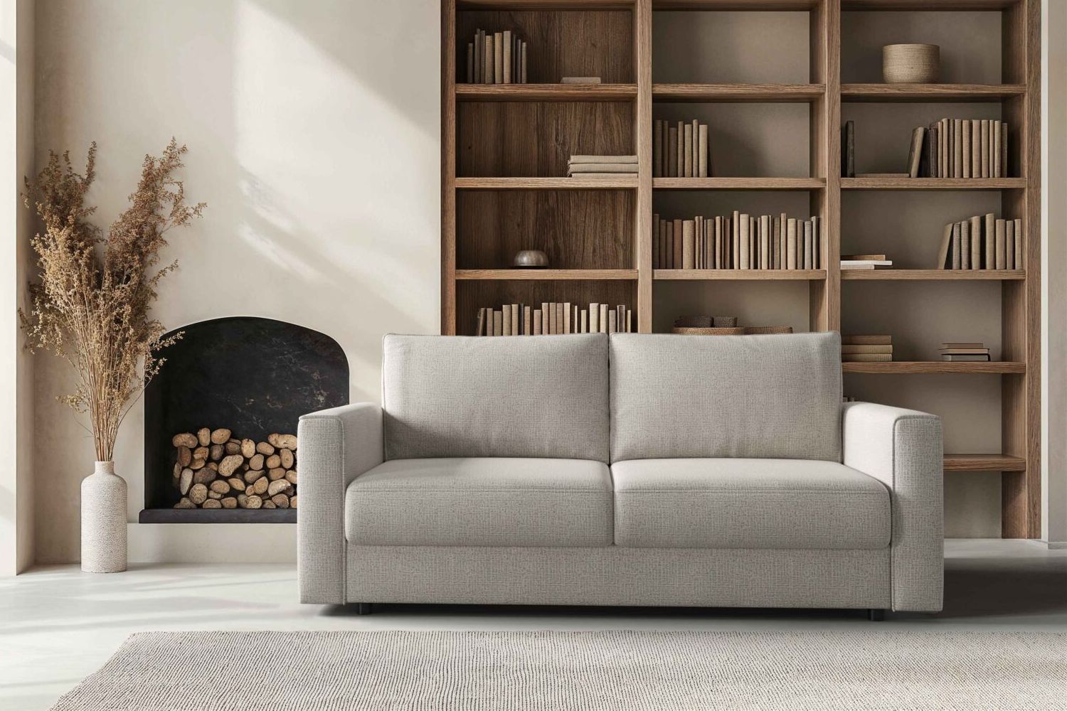 Sofa z funkcją spania typu włoskiego Delanto Comforteo