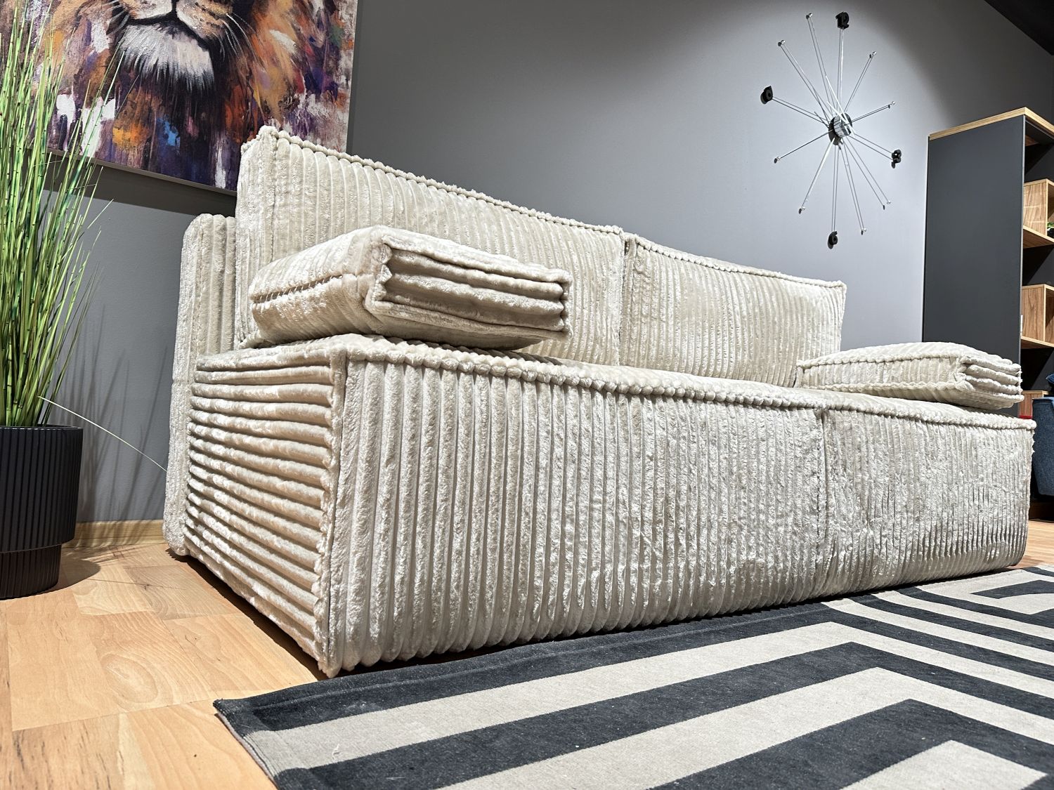 Kanapa rozkładana z pojemnikiem Porto II