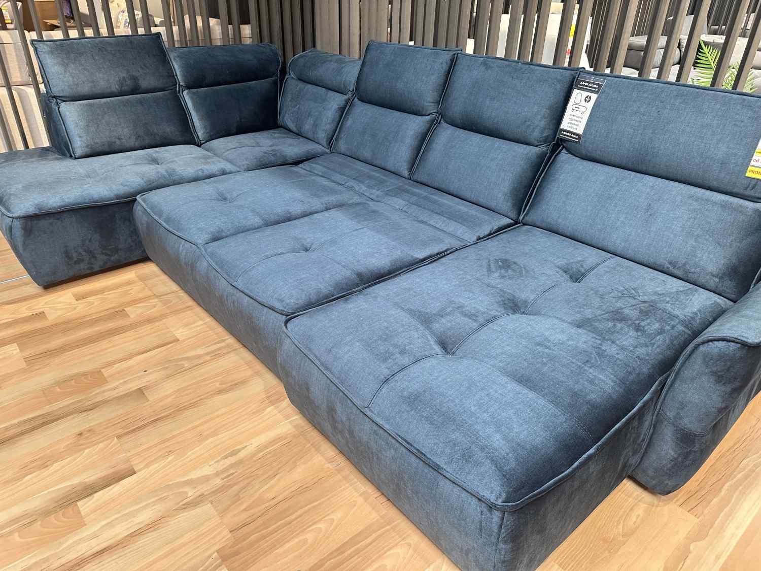 Narożnik Murillo XL Wersal z elektrycznym wysuwem siedziska 60cm - przecena z ekspozycji -37%