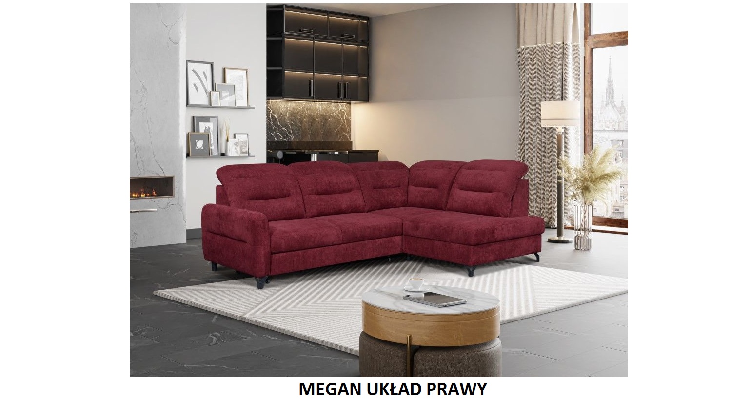 Megan układ prawy