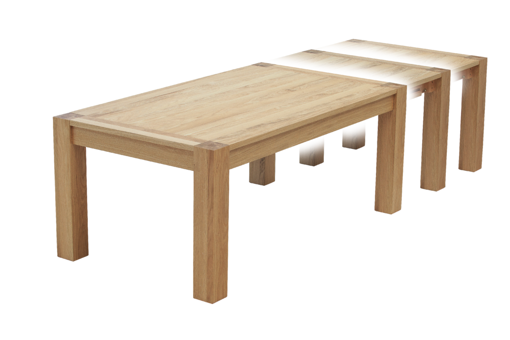 Stół rozkładany Husar II 184 (+2x55)x 100 cm nowość