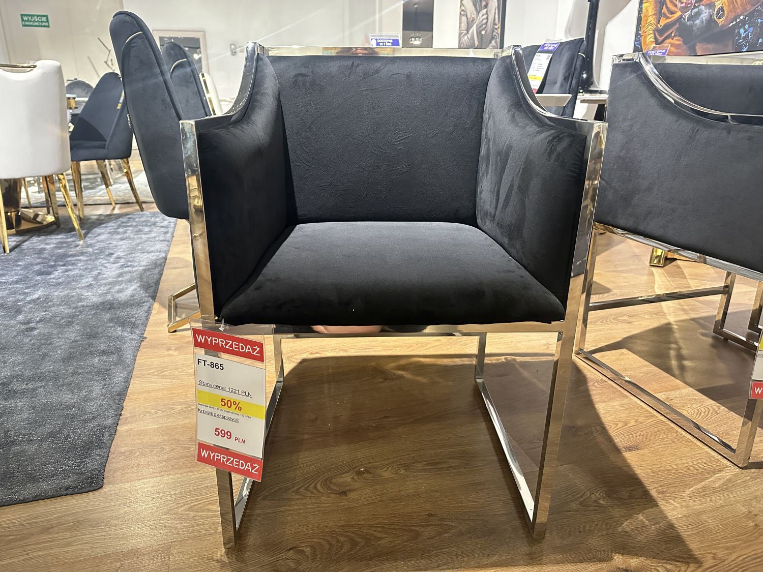 Krzesło Ft-865 - przecena z ekspozycji - 50%