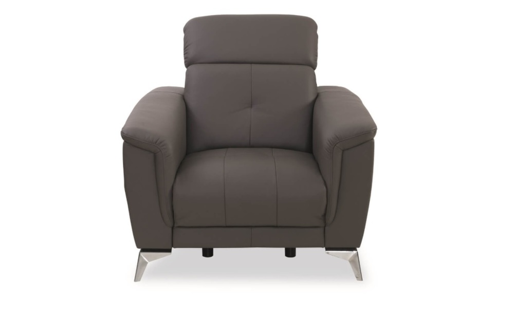 Fotel Amareno 1N2 Vero wysokie nogi do salonu w nowoczesnym stylu