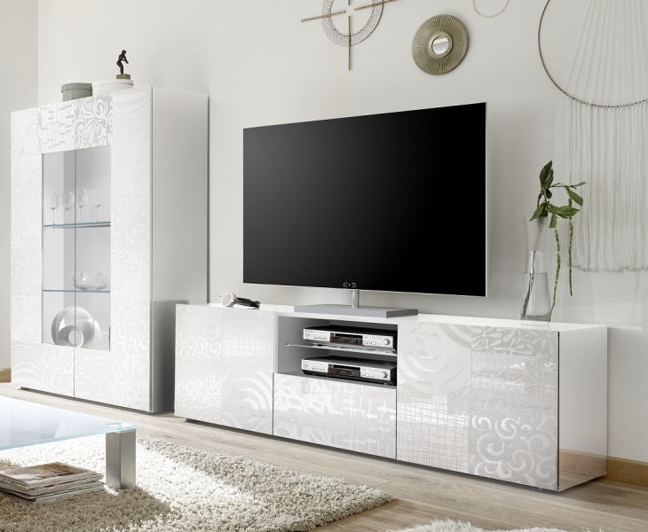 Witryna 2D Lakier Biały Połysk MIRO 209083-06