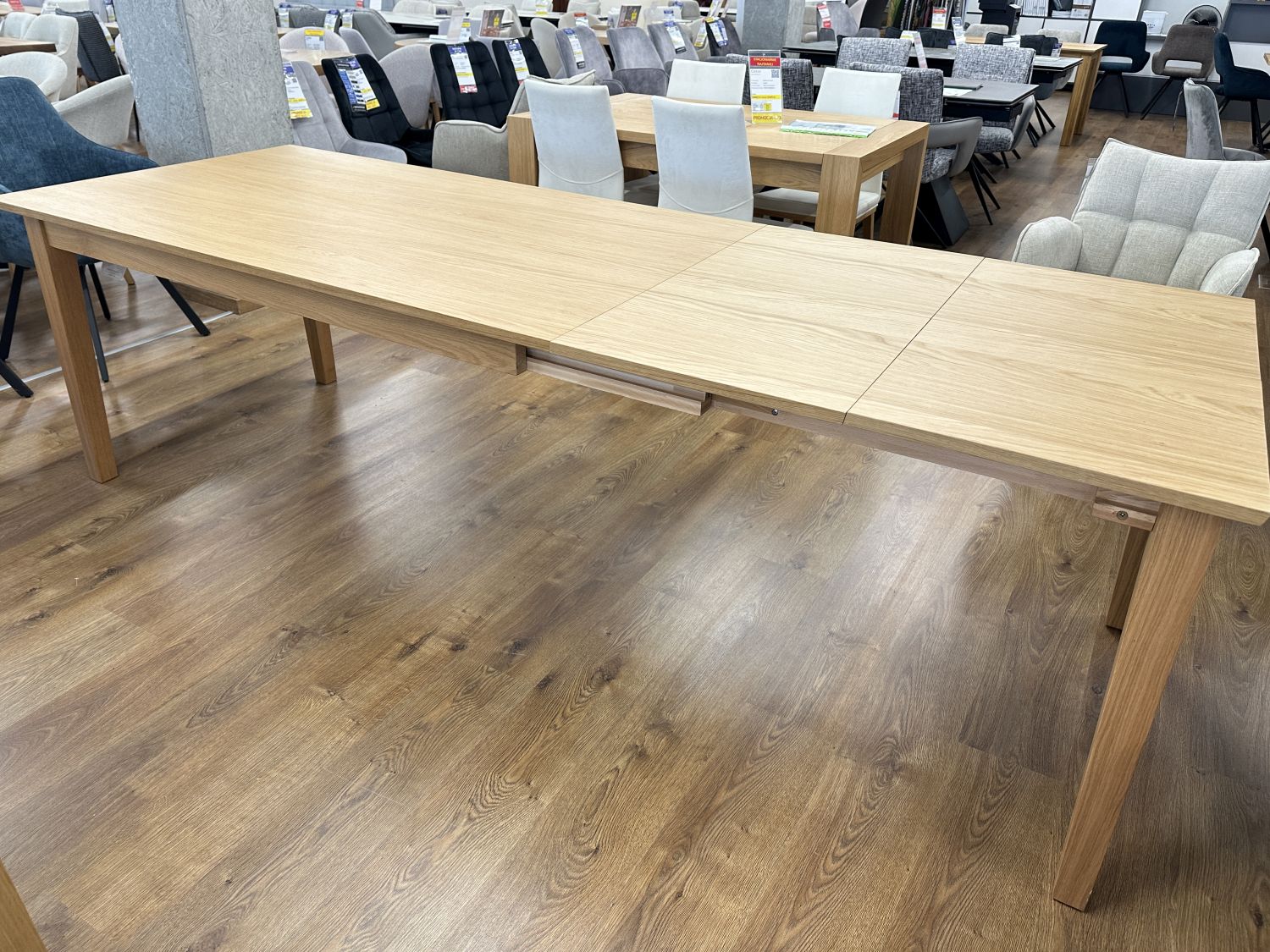 Stół rozkładany Slim 160x90 (+2x50)- przecena z ekspozycji -34%