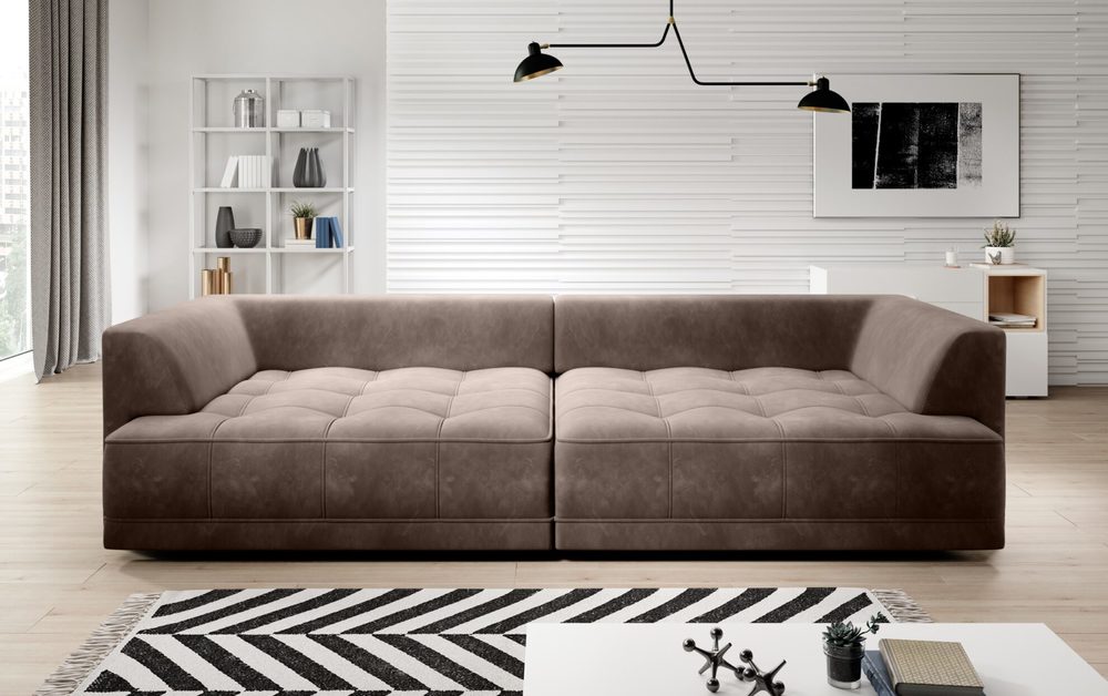 Tiga Bigsofa sofa z elektrycznie wysuwanymi siedziskami Wersal