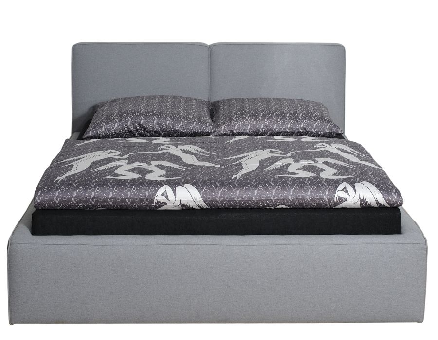 Roma łóżko tapicerowane z lamówką 120, 140, 160, 180, 200 także na wymiar i w dowolnej tkaninie