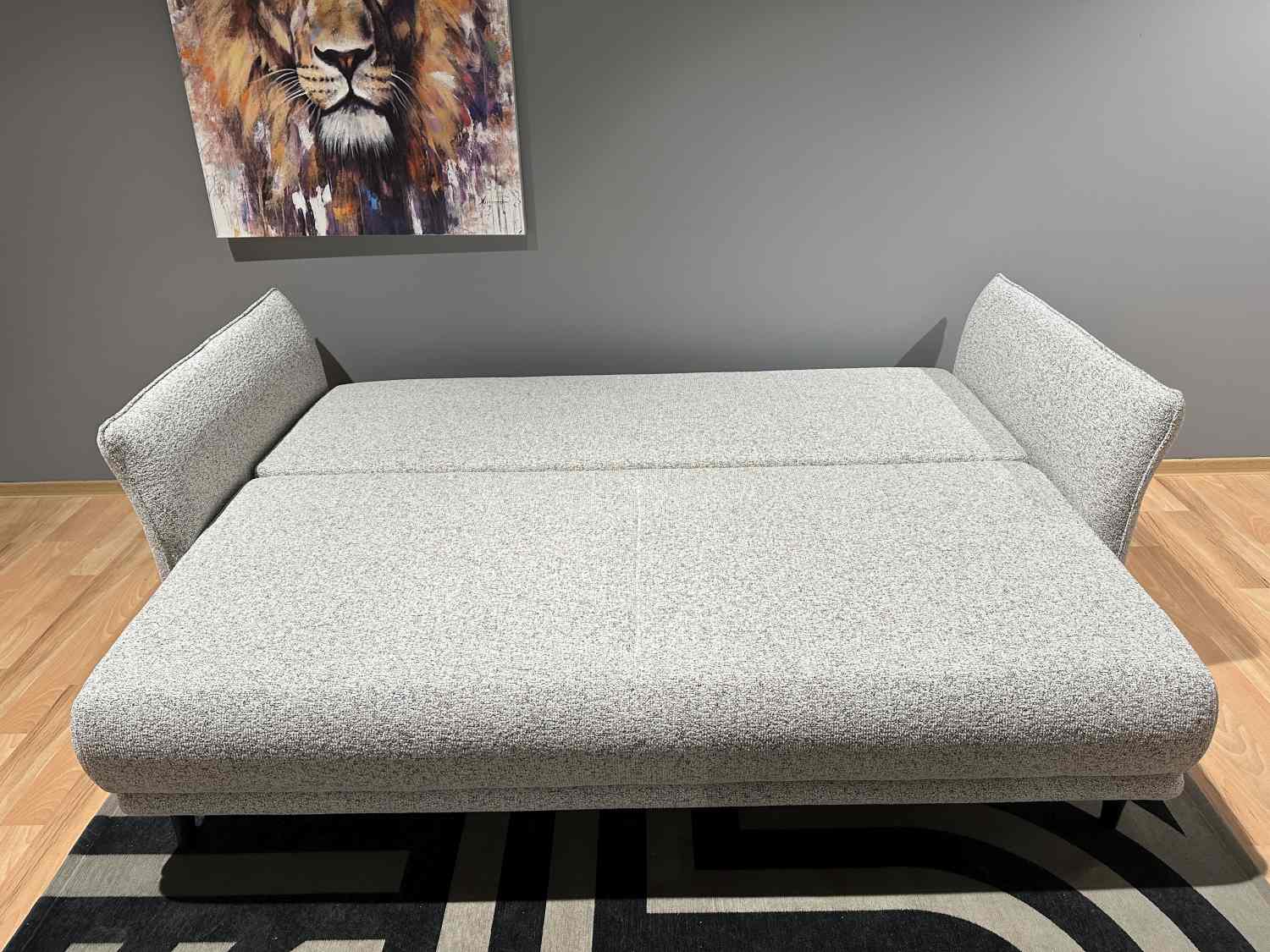 Sofa Capri z funkcją spania i pojemnikiem na pościel Top Line 