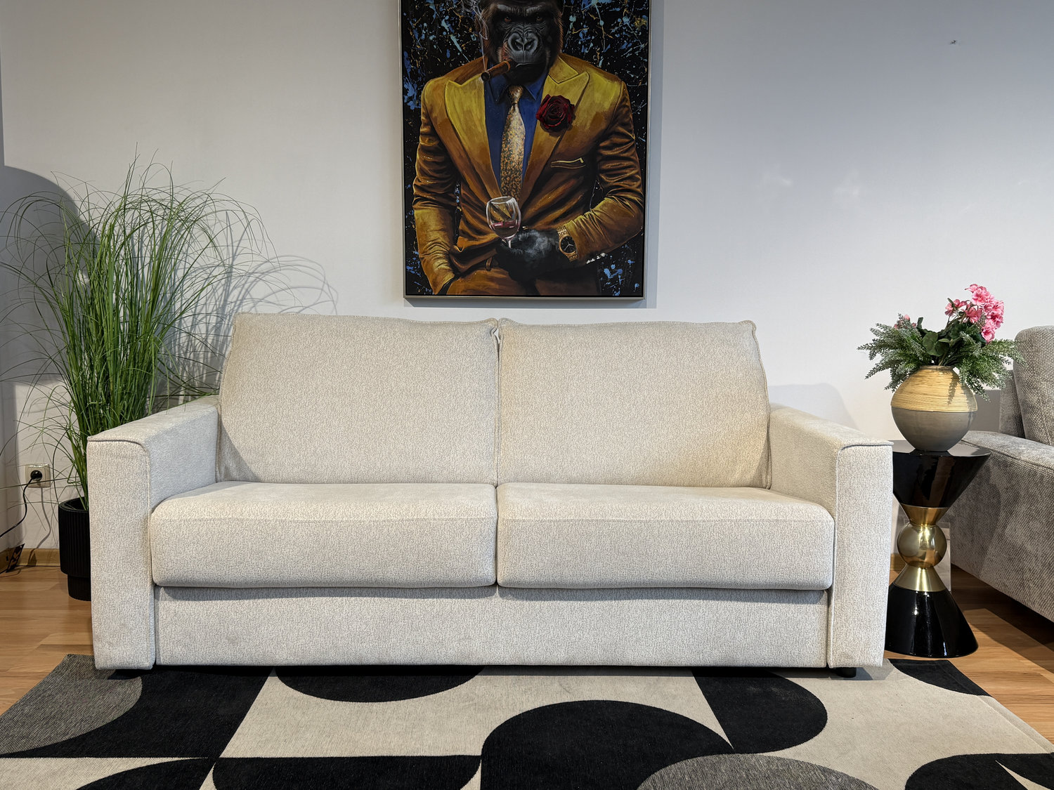 Sofa z funkcją spania typu włoskiego Delanto Comforteo