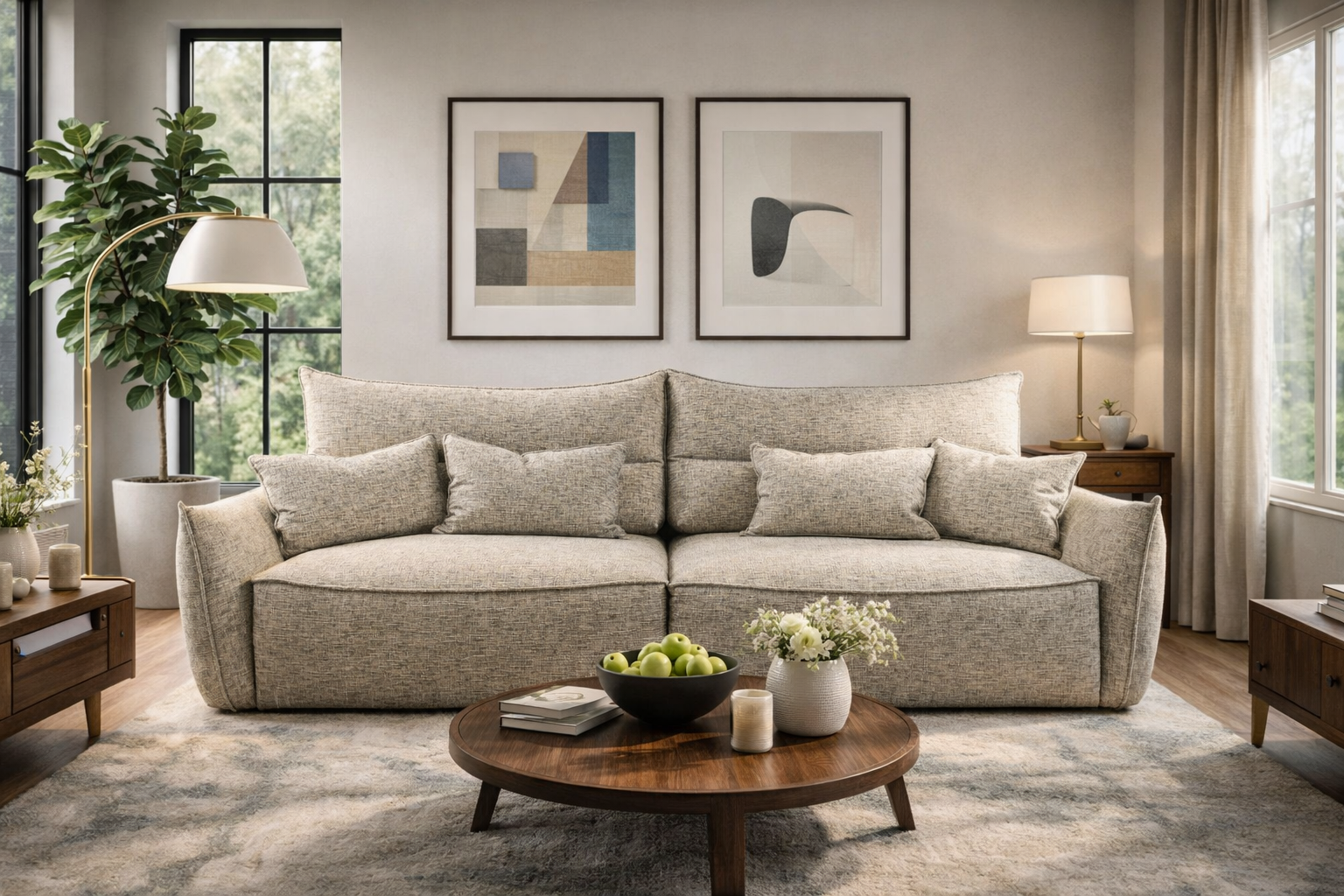 Cuba Libre Mega sofa z funkcją spania Zoya