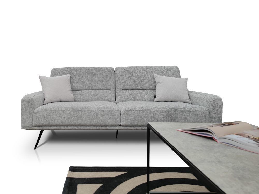 Sofa Sopranis New 3N ProDivani wygodny w stylu nowoczesnym płozy metalowe