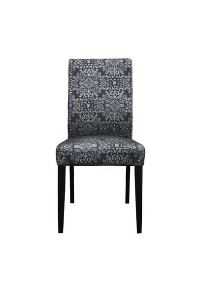 Need krzesło w nowoczesnym stylu siedzisko na sprężynach do jadalni nogi buk czarny