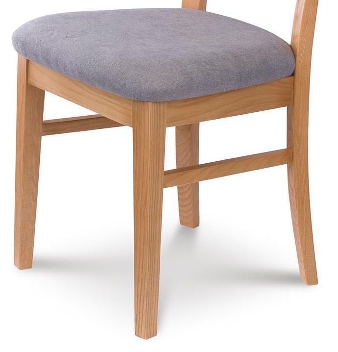 Krzesło Teresa Lite drewno Tapicerowane