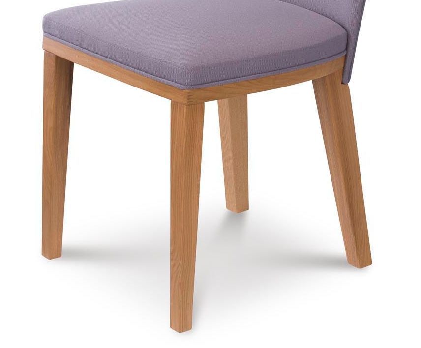 Krzesło Victoria lite drewno oparcie tapicerowane