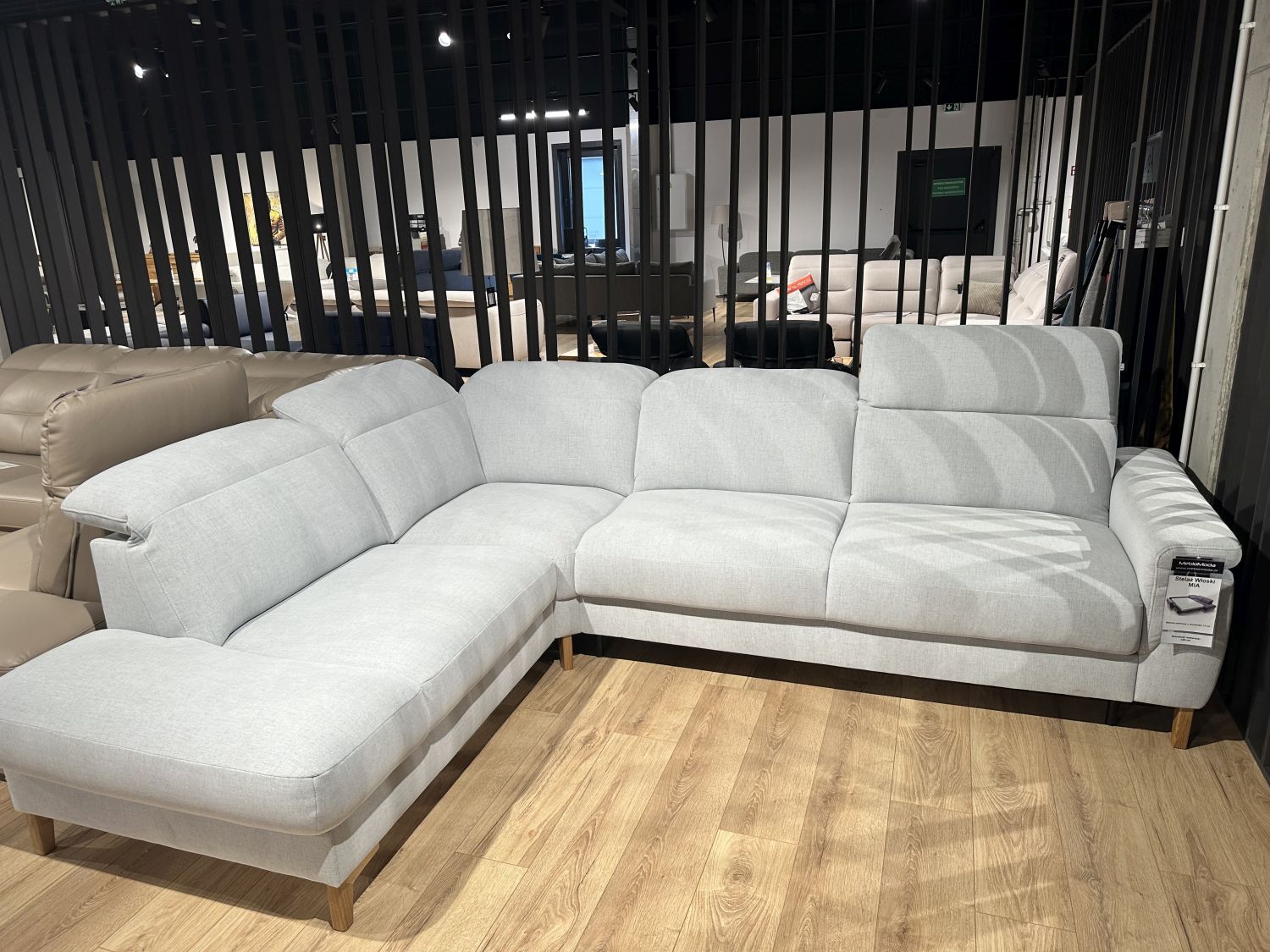 Narożnik MIA z funkcją spania typu włoskiego - przecena z ekspozycji -25%