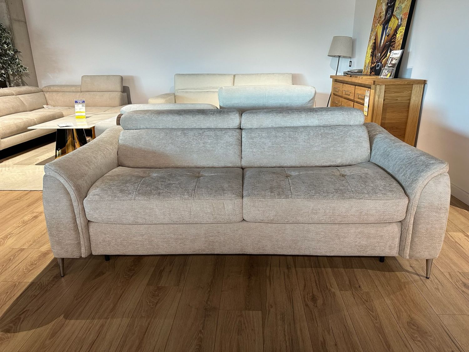 Sofa rozkładana stelaż włoski Venus 3F Des sofa Line