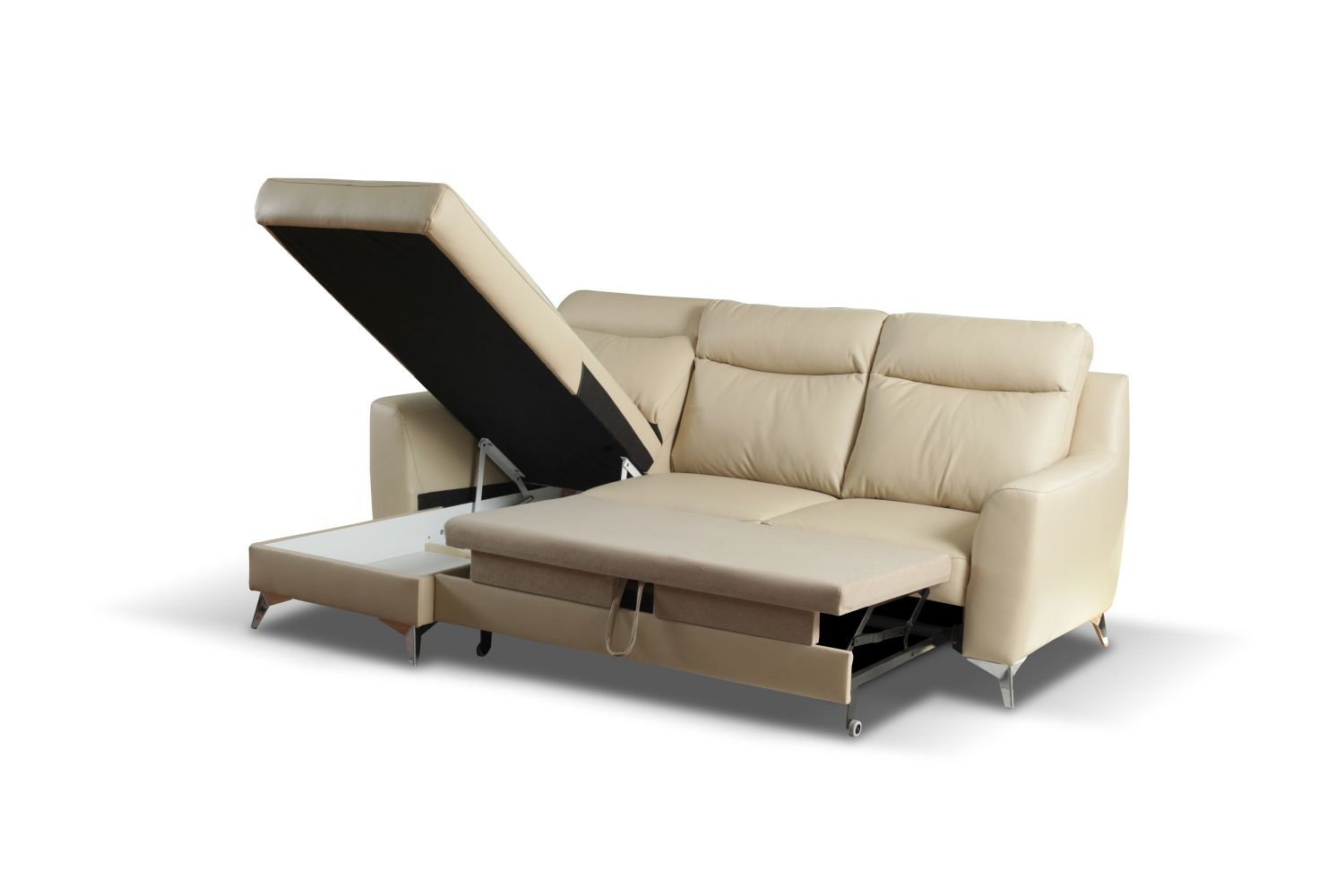 Narożnik rozkładany z pojemnikiem Gio  Des Sofa Line