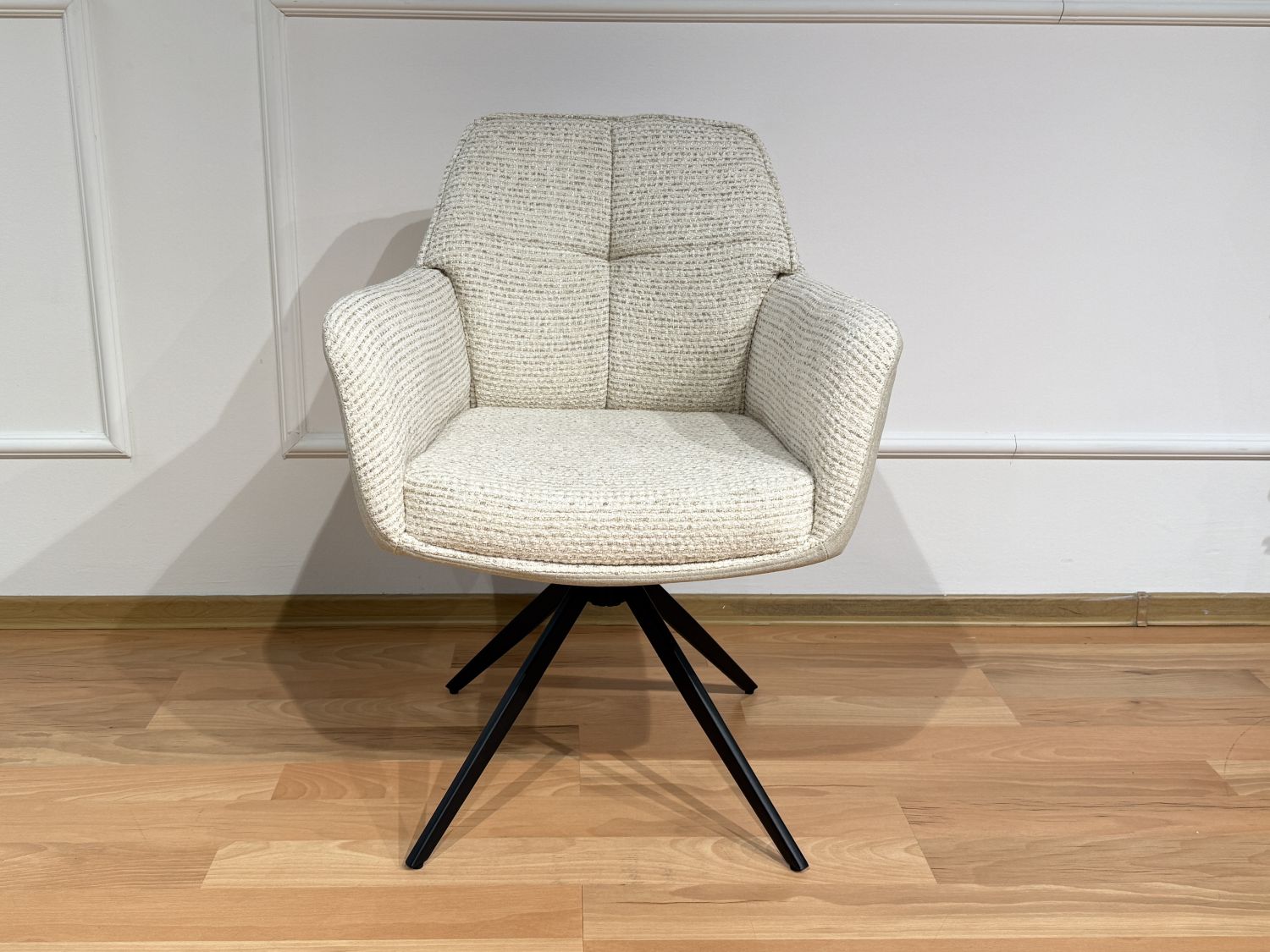 Krzesło obrotowe 360° Linea Silencio 06/mohair 110