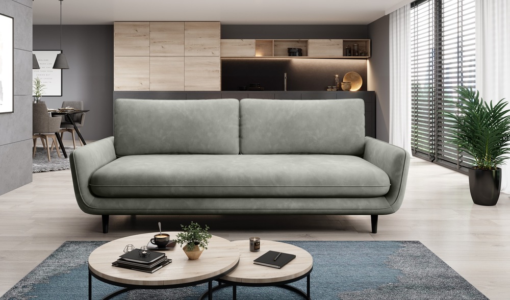 Sofa z funkcją spania i pojemnikiem na pościel Solano New Wersal