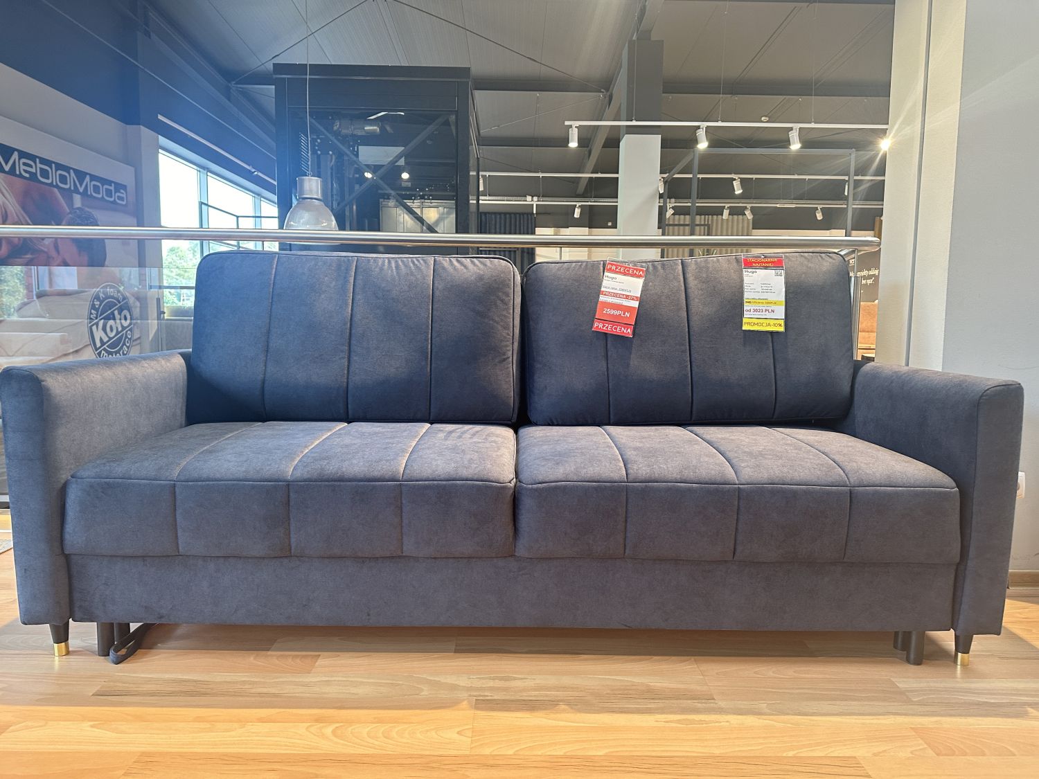 Sofa rozkładana Hugo Comforteo - przecena z ekspozycji -27%