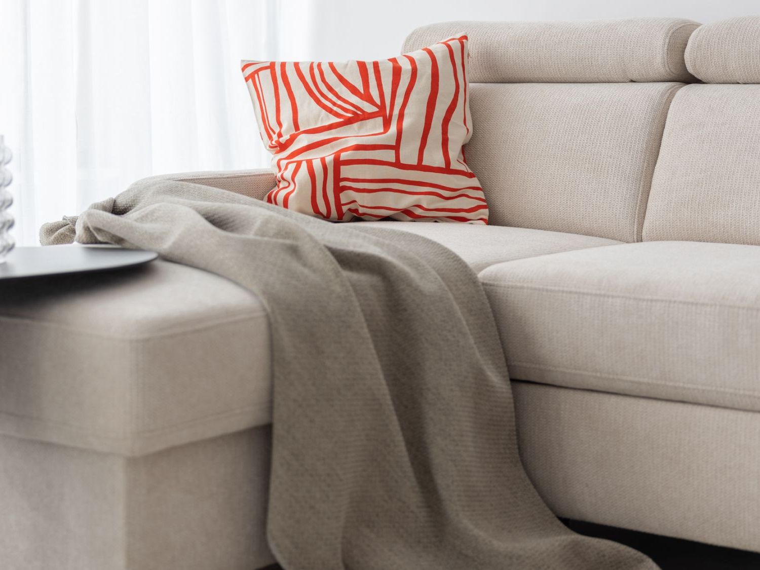 Narożnik z funkcją spania, Loft MP Nidzica Gemma 06