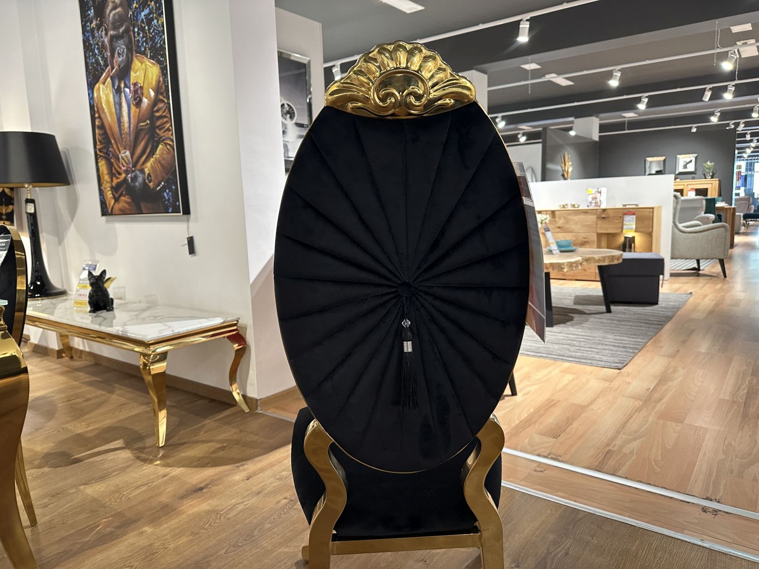 Krzesło w stylu Glamour st-512 , wyprzedaż z ekspozycji - 50%