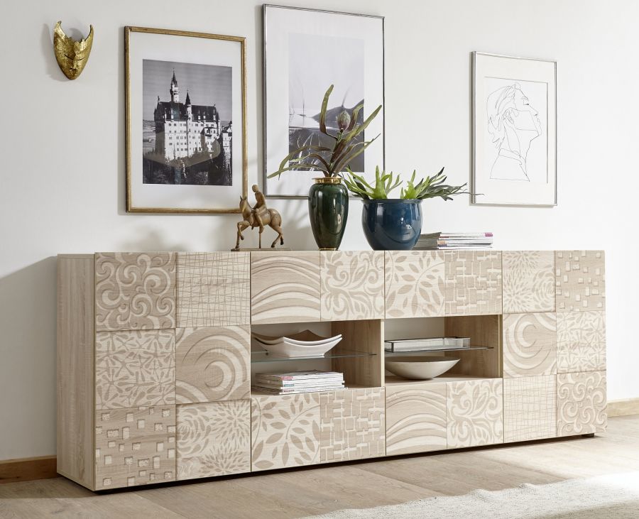 Komoda 2D4S Laminat Dąb Sonoma MIRO 201583-08