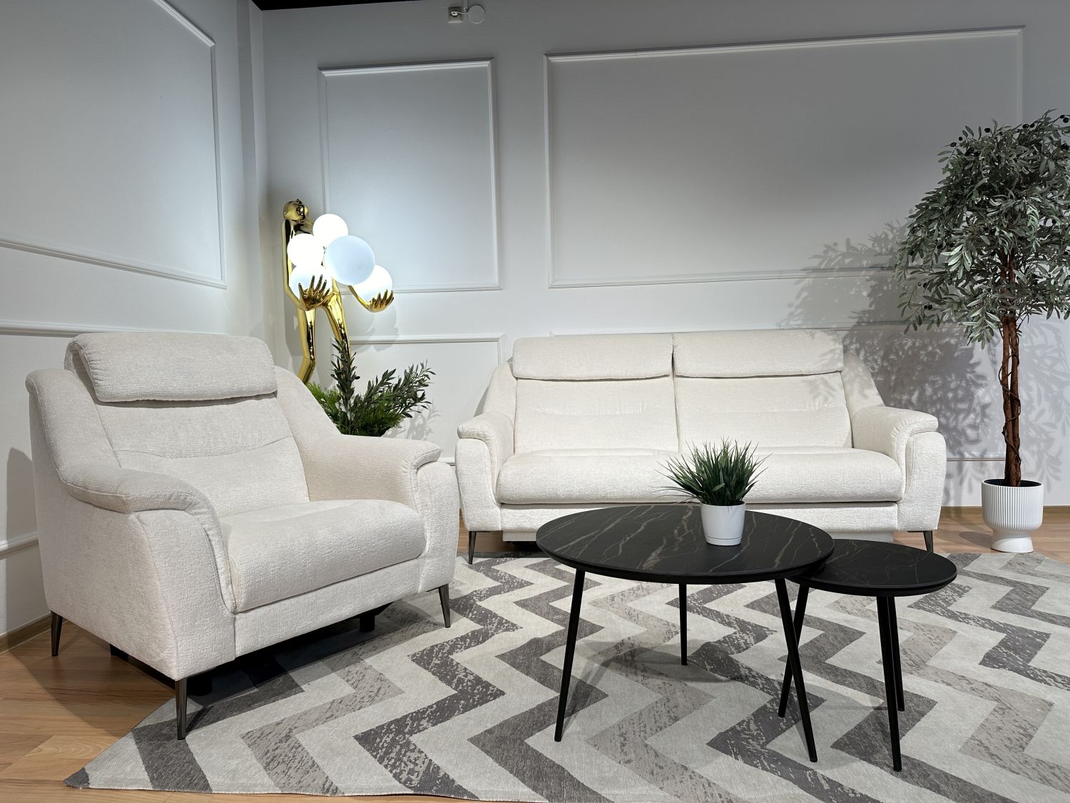 Gladiolus sofa rozkładana 3RBI2 Vero na nóżkach stelaż włoski Gladiolus sofa rozkładana 3RBI2 Vero na nóżkach stelaż włoski