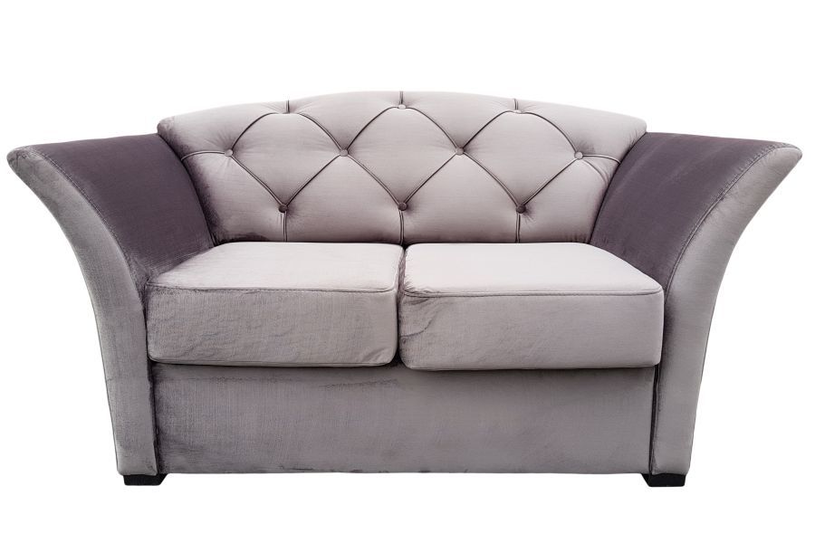 Diva sofa 2-osobowa z funkcją spania nowoczesna pikowana rozkładana