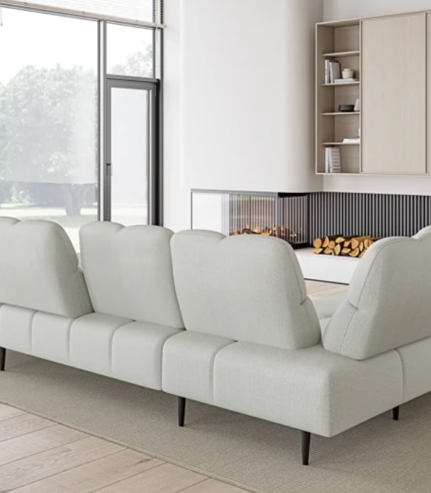 Narożnik z regulowaną głębokością siedziska Prado XL Wersal  